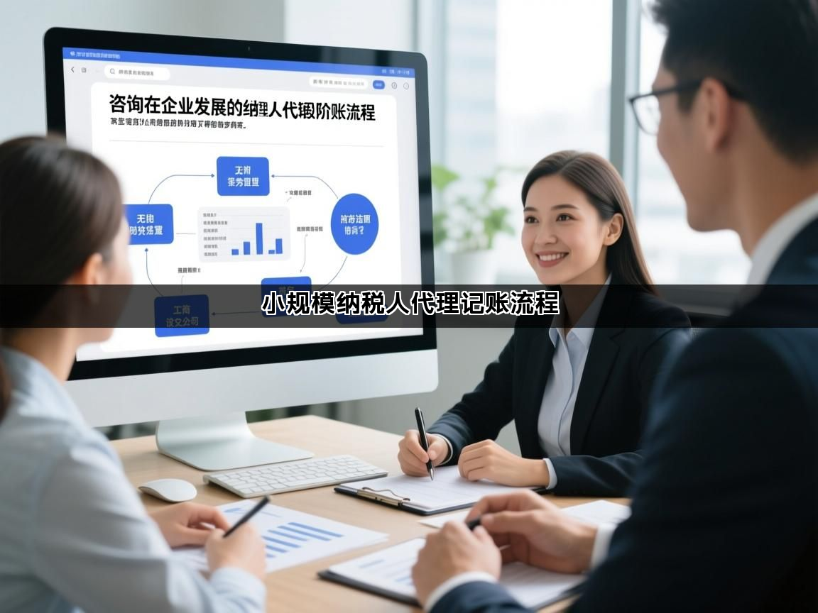 小规模纳税人代理记账流程(图1)