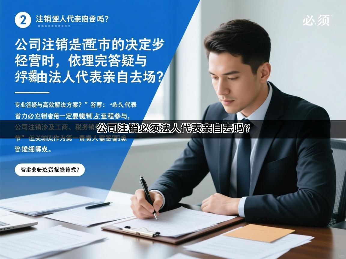 公司注销必须法人代表亲自去吗？