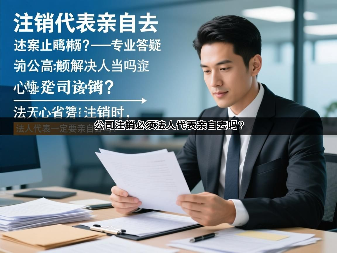 公司注销必须法人代表亲自去吗？(图1)